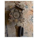 Lux Clock Mfg. Co. Decorative Cuckoo Clock