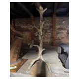Decorative Metal Tree Sculpture, 26.5 Inches