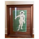 Framed Serigraph Print of Pablo Picasso