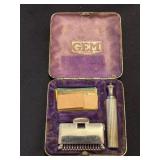 GEM Safety Razor in Original Case with Accessories