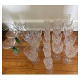 Crystal and Clear Glass Stemware