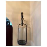Wrought Iron Wall-Mounted Candle Holders