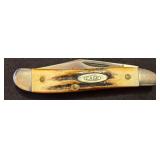 Case XX Two-Blade Pocket Knife with Stag Handle