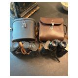 Vintage Binoculars with Cases