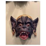 Hand-Carved Wooden Mask