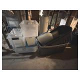 Plastic Storage Bins in Various Sizes