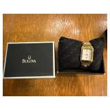 Bulova Gold-Tone Wristwatch with UPS Logo