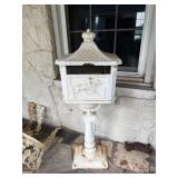Cast Iron Freestanding Mailbox