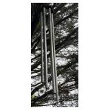 Outdoor Wind Chimes with Metal and Bamboo Tubes