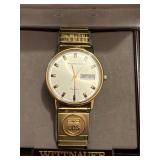 Wittnauer Quartz Watch with UPS Branding and Box