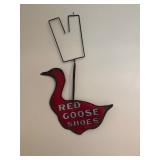 Red Goose Shoes Advertising Sign