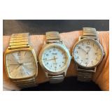 Three Wristwatches