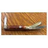Trapper-Style Folding Pocket Knife