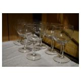Set of 7 Wine Glasses