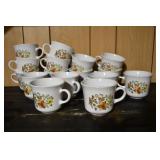 Set of 16 Corelle Indian Summer Coffee Mugs