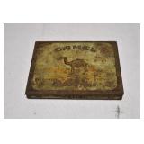 Vtg Camel Cigarettes Metal Tin