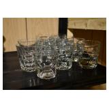 Lot of 11 Whiskey Glasses
