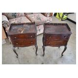 Pair of Antique Side Tables