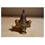 Solid Brass Incense Burner