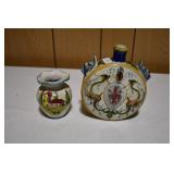 Pair of Hand Painted Vases