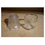 Pair of Glass Globes Light Covers