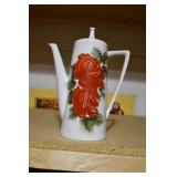 Vtg Harmony House Moonglow Teapot
