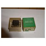 Antique Heavy Glass Ink Well 1875
