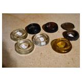 Vintage Glass Furniture Feet Protectors