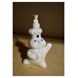 Pillsbury Doughboy Ceramic Soap Dispenser