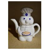 Pillsbury Doughboy Ceramic Teapot