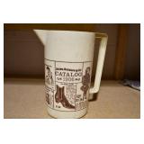 Vtg Sears Roebuck & Co Plastic Pitcher