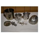 Vtg Silver Plate Kitchen Lot