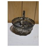 Vintage Silver Plate Fruit Bowl