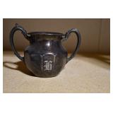 Vtg Richfield Silver Plate Sugar Bowl