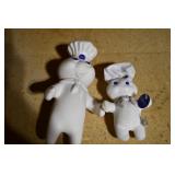 Pillsbury Doughboy Plush & Rubber Toy