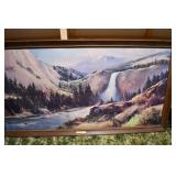 Large Yosemite Falls by Earl Daniels