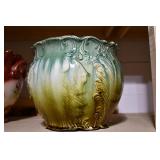 Large Glazed Ceramic Planter