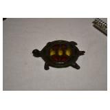 Vintage Metal Stain Glass Turtle Trivet/Decor