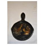 Vtg Ceramic Rooster Skillet Wall Decor