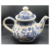 Churchill Blue Willow Teapot