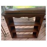 Wooden Shelf Unit, 37ï¿½ï¿½ Tall