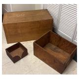 Wooden Storage Boxes