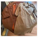 Two Women's Wool Blend Coats