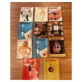 1962, 1964-1965 Playboy Magazines