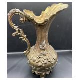 Cast Brass Decorative Ewer
