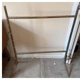 Brass-Tone Display Rack, 33 1/4'