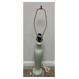 Mint Green Table Lamp, 28'