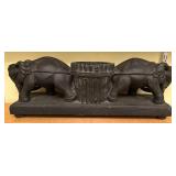 Heavy Elephant Statue, Approx 26 Long