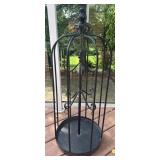 Metal ï¿½Birdcage, 32 Inches Tall