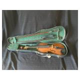 24-Inch Older Violin with Hard Case and Bows